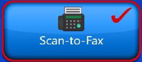 Scan-to-Fax button in ScanEZ